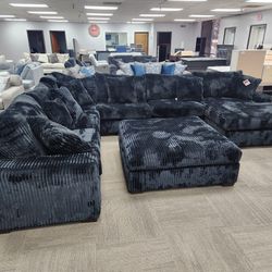 $1999 Oversized Fabric Livingroom Furniture Sectional Couches Sofa Furniture Only $39 Down 