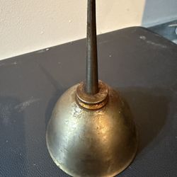 Vintage Eagle Brass Oil Can – Industrial Oiler