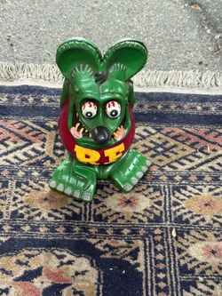 Rat Fink Piggy Bank California Racer