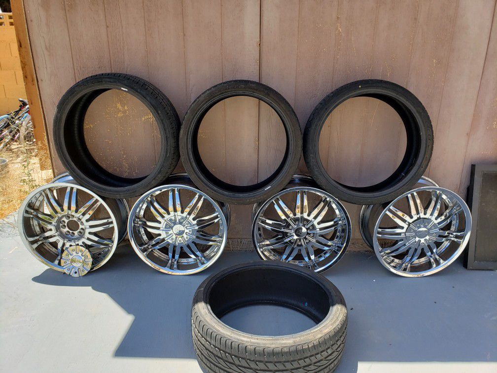 Rim's 20" with tires