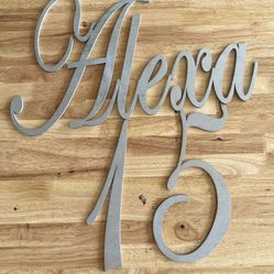 Custom wooden signs