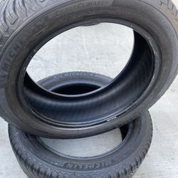 225/50/17 Michelin Pair 60$