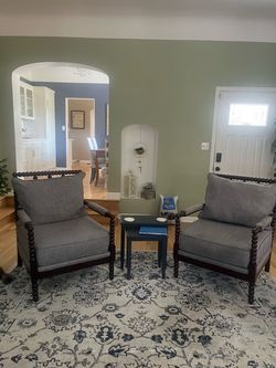 Spindle Accent Chairs