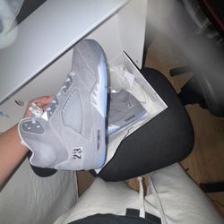 Jordan 5 Wolf Grey Size 11