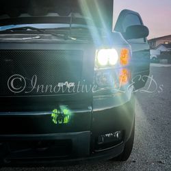 White 9005 HB3 LED Bulbs Headlight Conversion Kit High Beam Bright 