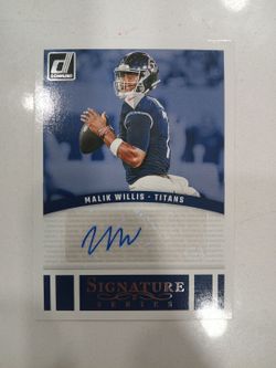 Malik Willis, Donruss