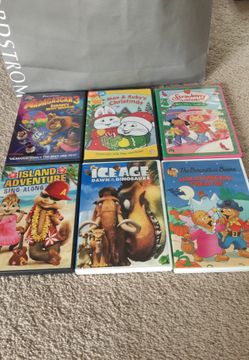 Children’s DVD’s all for $$7