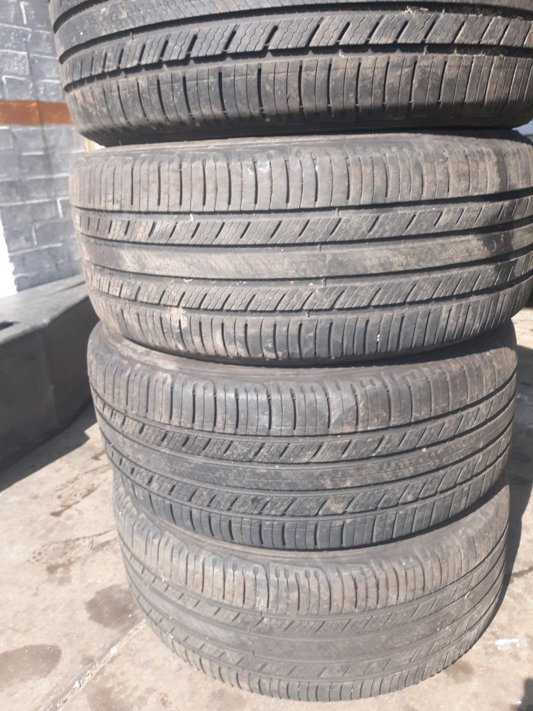 A set of Tires size 215 55 16 mark MICHELIN