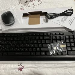 Backlit Wireless Keyboard Mouse Combo 
