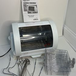 Baby George Foreman Rotisserie GR55A with Accessories