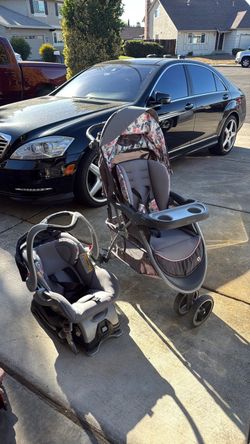 Stroller and Infant Car Seat Set.