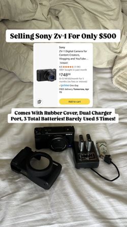 Sony Zv-1 Camera