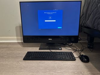 Dell All-in-One Desktop Computer with Keyboard and Mouse