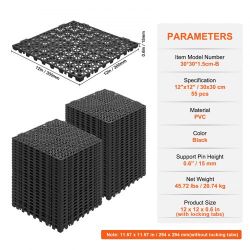 🔥 BRAND NEW Interlocking Garage Floor Tiles – 10 Boxes (550 Tiles!) 🔥