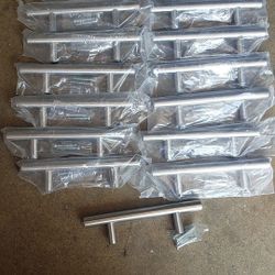 Stainless, Drawer handles
