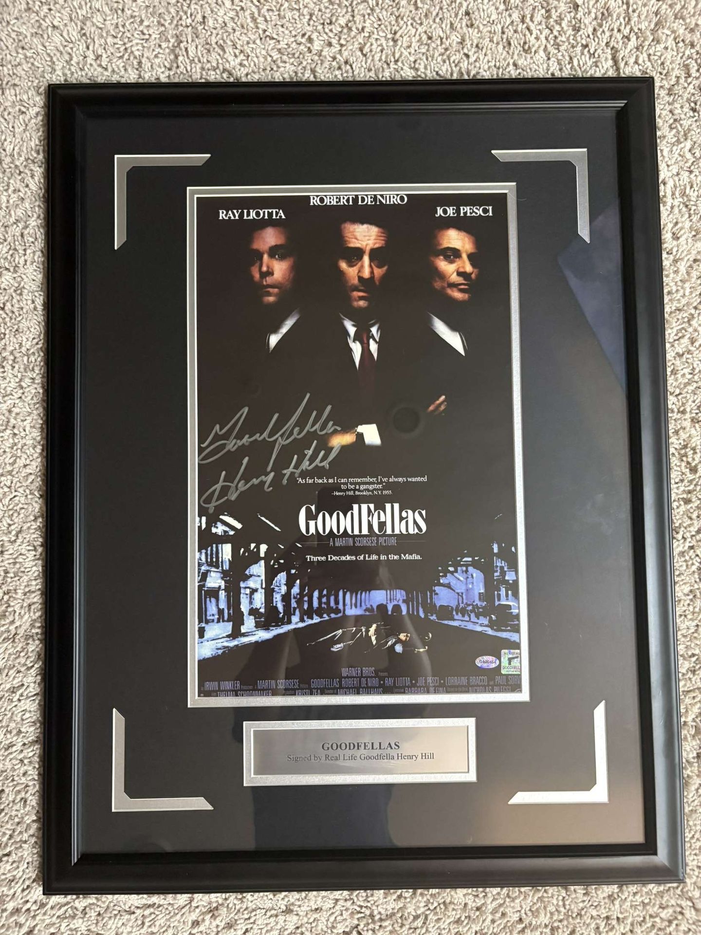 Signed Good Fellas Picture