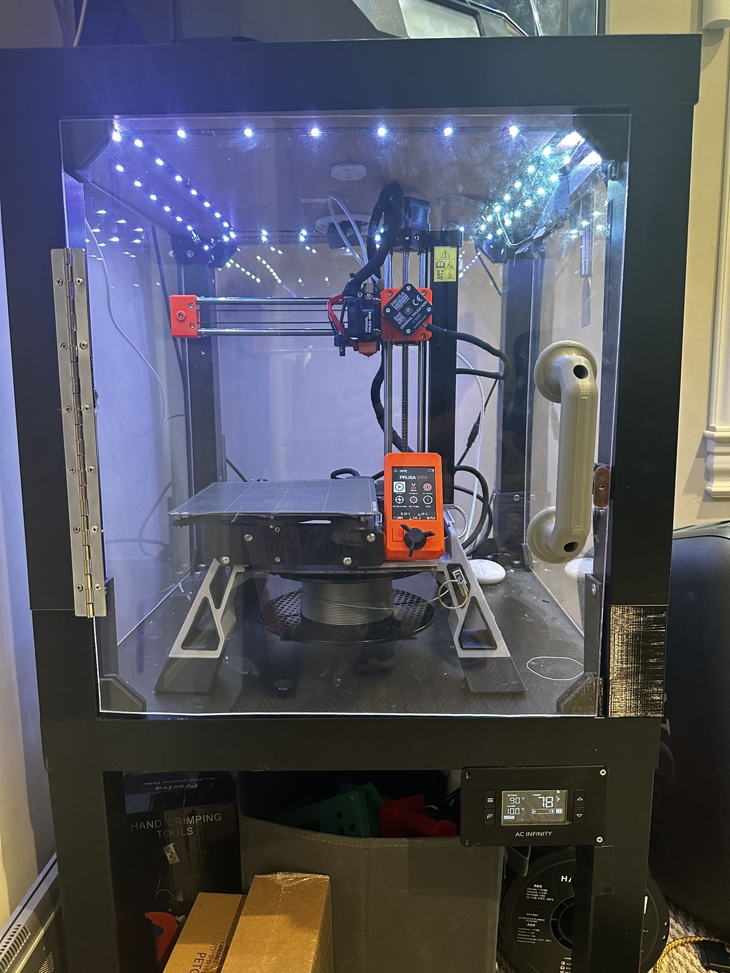 Prusa Mini 3d Printer With Enclosure