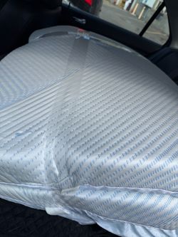 Free Full size cool mattress topper.