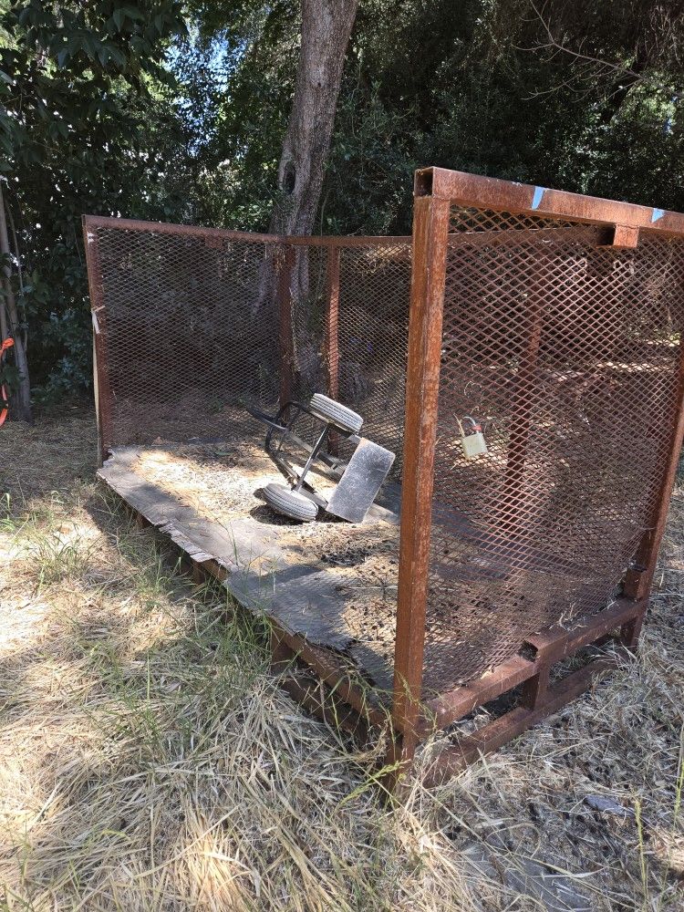 Metal Cage For Forklift