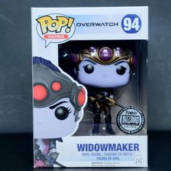 Widowmaker #94 ~ Funko Pop Games Overwarch Rare Blizzard Exclusive in Protector