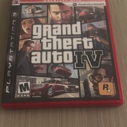 Grand Theft Auto IV Sony PlayStation 3 PS3 Complete Manual Map Greatest Hits