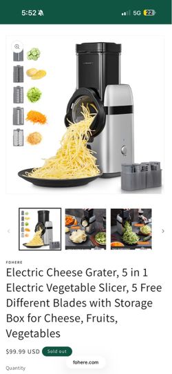 Fohere electric food slicer