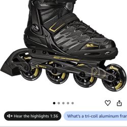 NEW Men’s Rollerblades Inline Skates Size 8 – Roller Derby AERIO Q-60