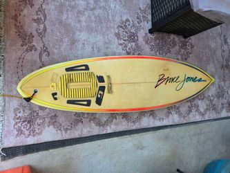 Bruce Jones Surfboard tri-fin