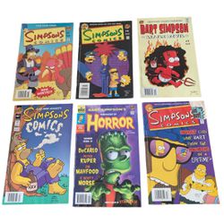 7x Simpsons comics 
