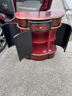 Antique Corner Cabinet