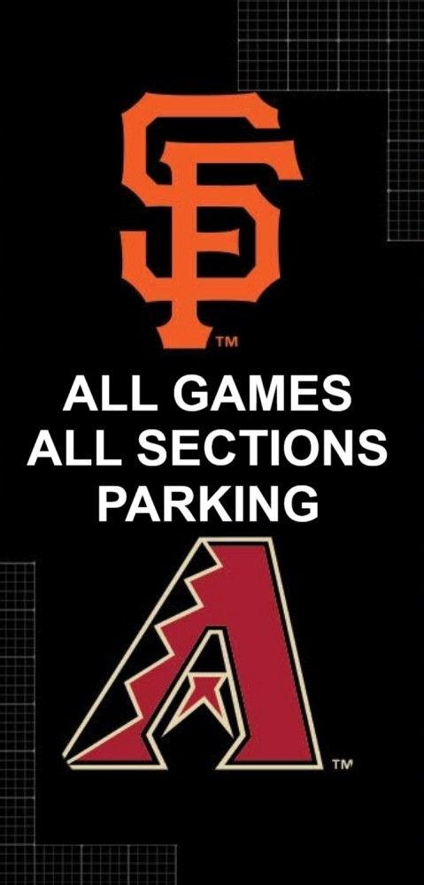 Many Lower, VIP, Home Plate, Club Tickets - Diamondbacks vs Giants
