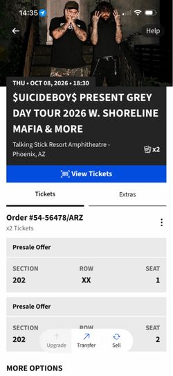 Greyday Tickets