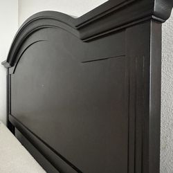 Queen Bed frame Box And Mattress 