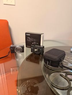 Canon G7X Mark III Camera with Case and Accessories