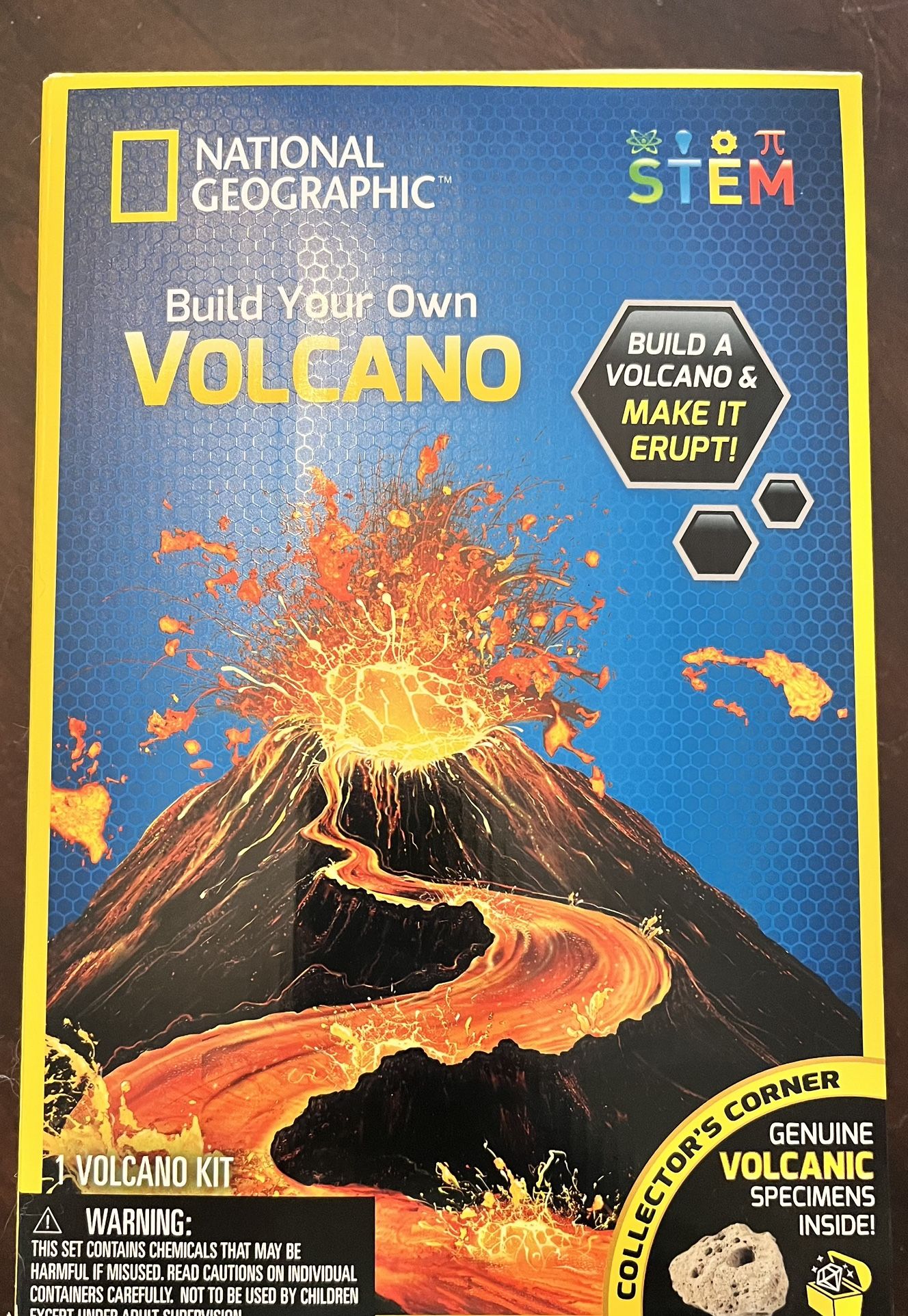 National Geographic Build Own Volcano
