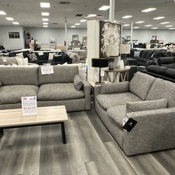 Sofa And Loveseat By Ashley Down Cushions Brand New CLEARANCE ONLY $699.00