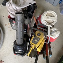 Blower, Chainsaw Bolt Cutters 