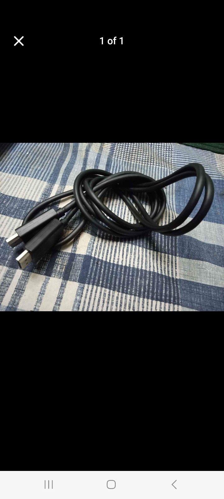 HDMI CABLE 6' $10 FINAL PRICE