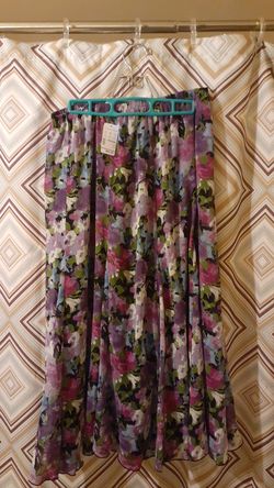 Christopher Banks SizeL MULTICOLORED Skirt