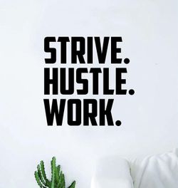 PRE MADE Wall Decal Home Decor Gym