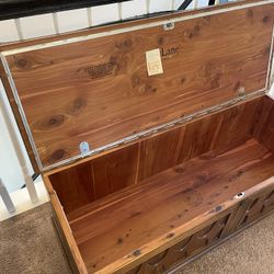 Cedar Bridal Chest Storage