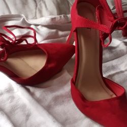 Red Heels Size 8.5