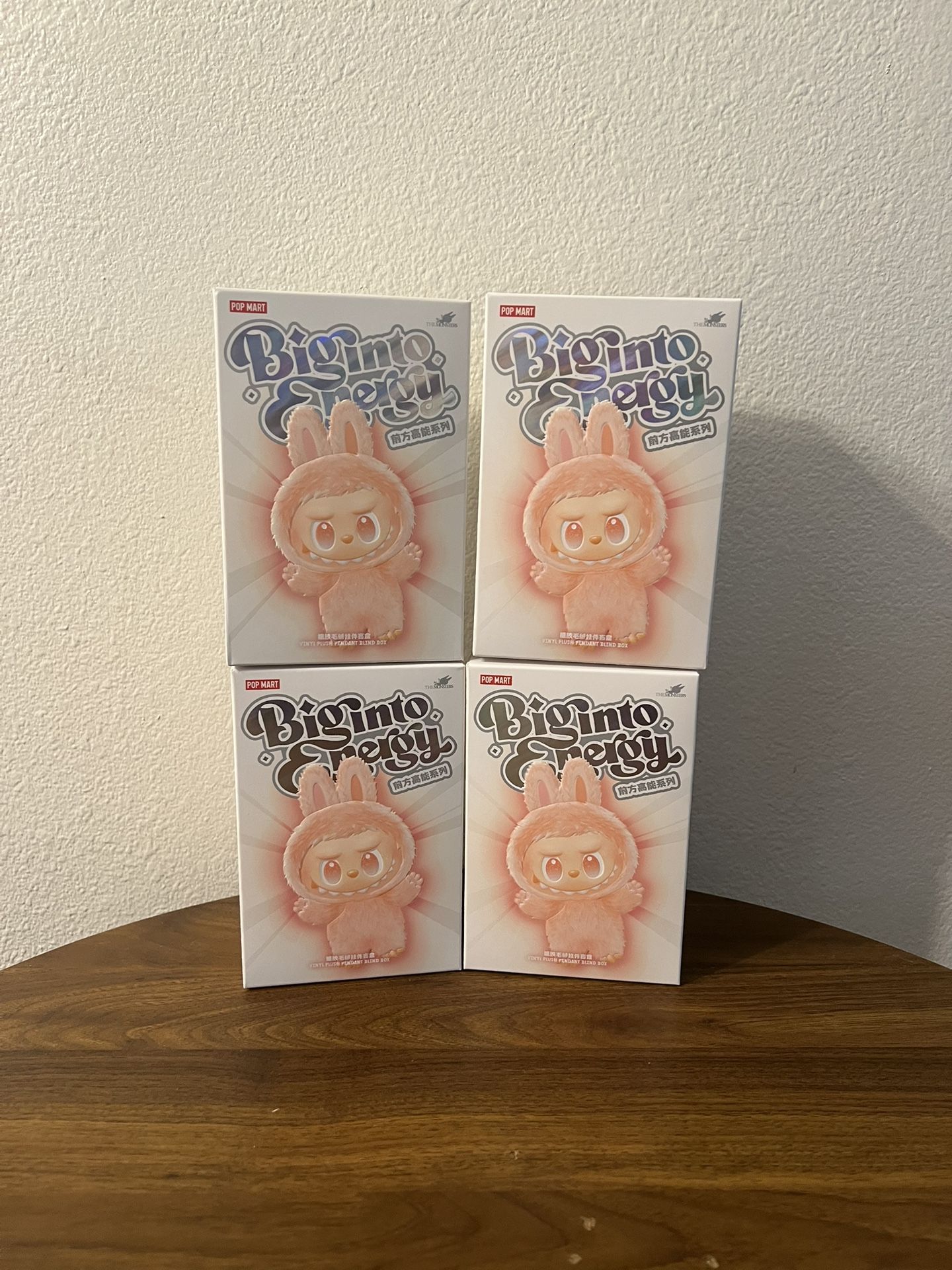 Big Into Energy Labubu’s from Pop Mart!