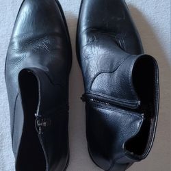 Flag Ltd Men's Black Zip Boot Size 9.5M