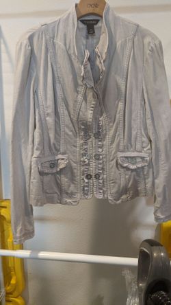 White House/Black Market Corduroy jacket