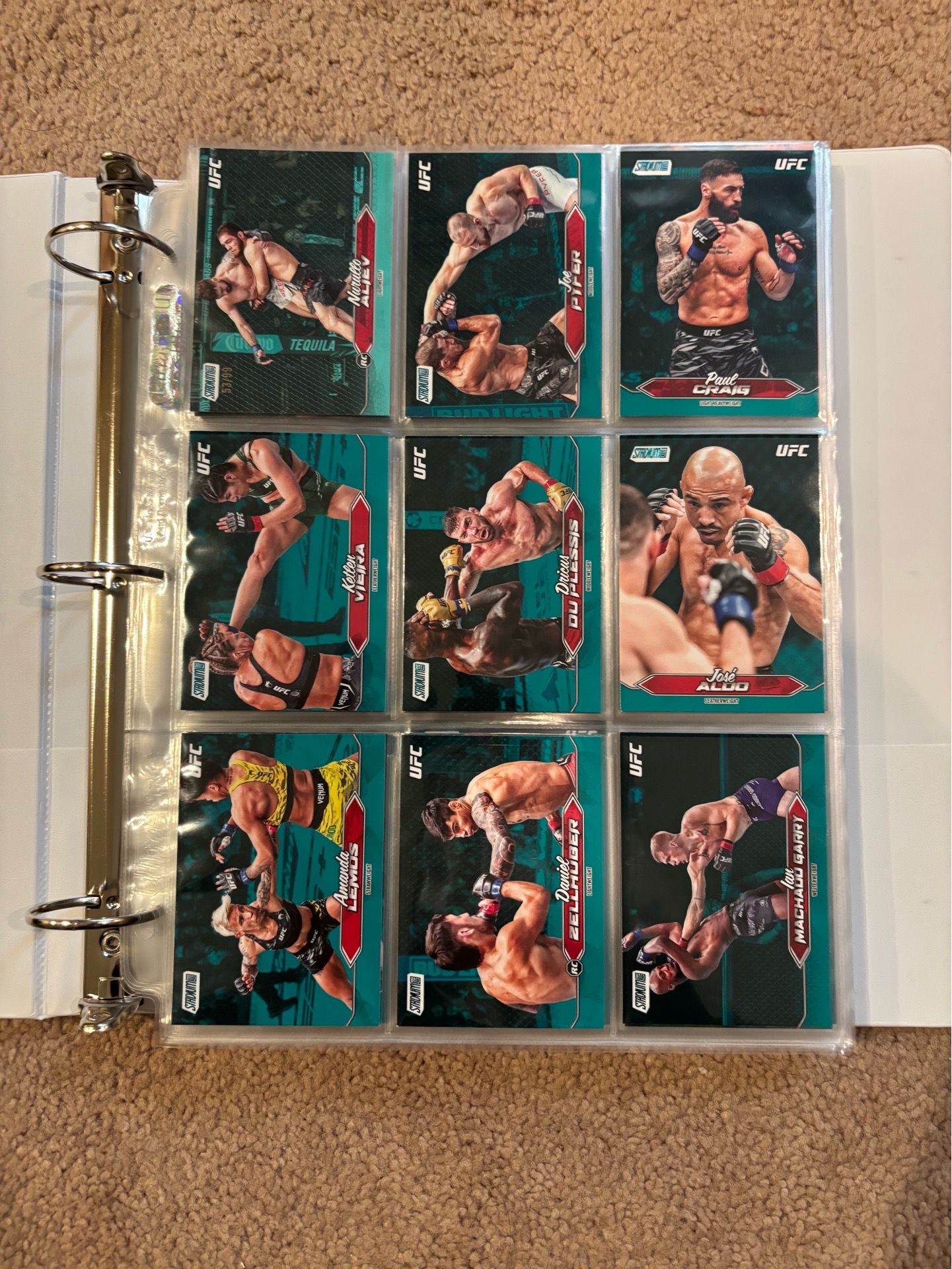 UFC Card Binder