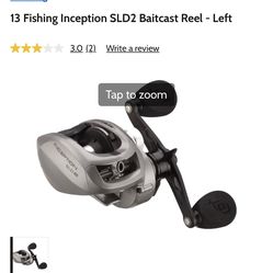 13 Fishing Inception SLD2 Baitcast Reel - Left