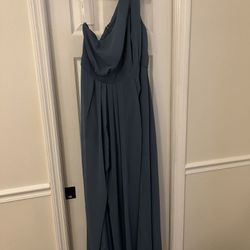One Shoulder Long Dress