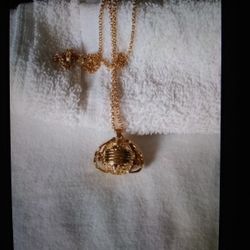 Four Picture Charm Necklace