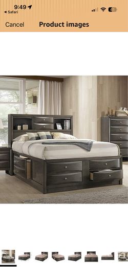Solid Wood Bed - Full Size